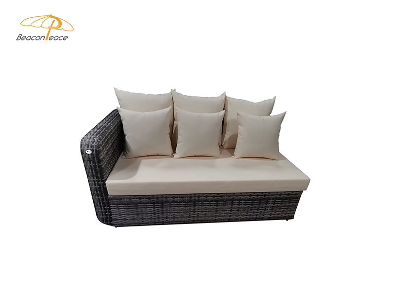 outdoor garden rattan sofa set