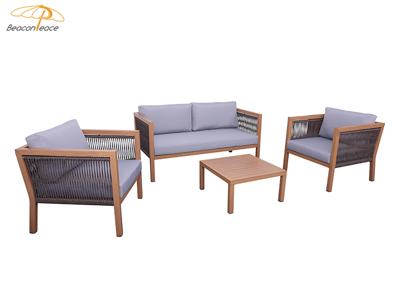 outdoor wood sofa supply