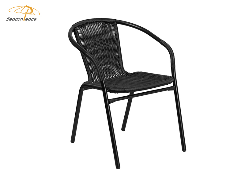 stackable rattan chair