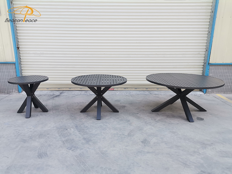 round outdoor dining table for 6